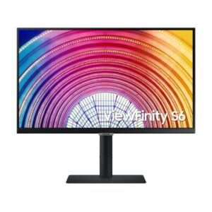 Samsung Viewfinity S6 LS24A600NAUXEN, 24-inch Monitor QHD, 75Hz, 5ms