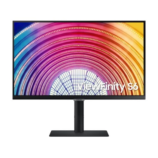 Samsung Viewfinity S6 LS24A600NAUXEN, 24-inch Monitor QHD, 75Hz, 5ms