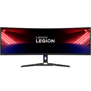 Lenovo Legion R45W-30, 44.5-inch Curved Gaming Monitor, 5K Dual-QHD 170Hz, 1ms