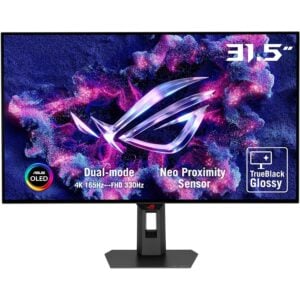 Asus ROG Strix OLED XG32UCWG, 32-inch Gaming Monitor, 4K OLED 165Hz-330Hz WOLED, 0.03ms