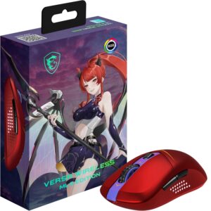 MSI Versa MLG edition Wireless Gaming Mouse, lightweight, up to 26000 DPI