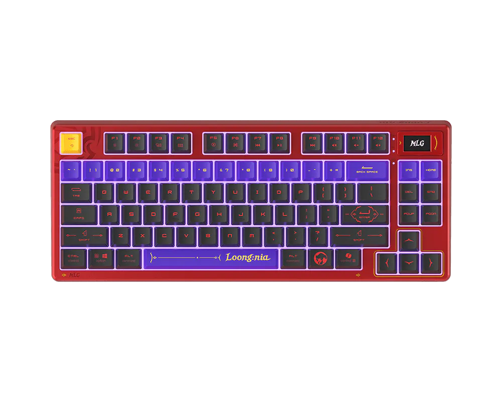 MSI Forge GK600 TKL, Wireless Gaming Keyboard, Tenkeyless design, 20 mode RGB, MLG Special Edition - Image 2