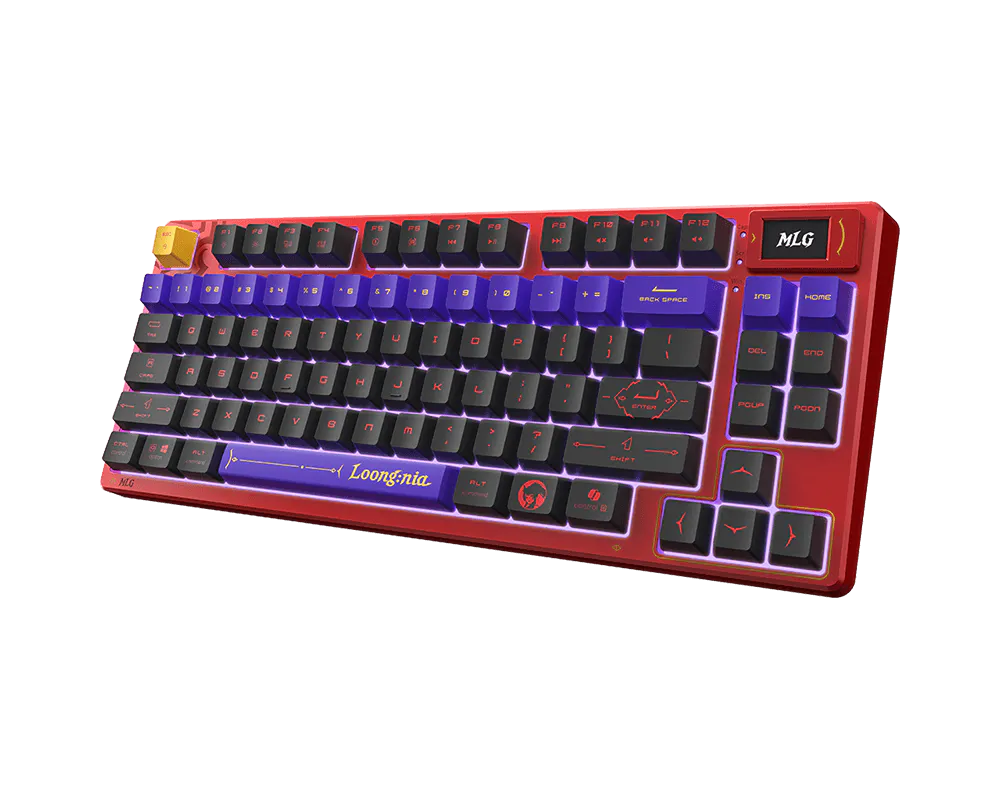 MSI Forge GK600 TKL, Wireless Gaming Keyboard, Tenkeyless design, 20 mode RGB, MLG Special Edition - Image 4