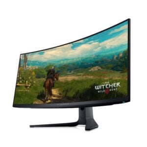 Alienware AW3423DWF, 34-inch Curved Gaming Monitor, WQHD 165Hz QD-OLED, 0.1ms