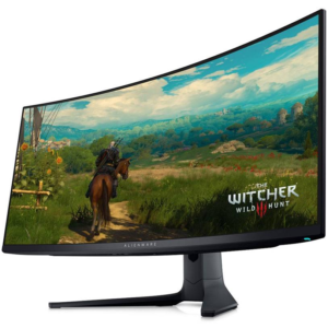 Alienware AW3423DWF 34-inch Curved Gaming Monitor, WQHD 165Hz QD-OLED, 0.1ms