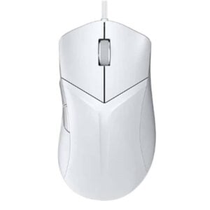 LEGION M3 Wired Gaming Mouse with 8000DPI PAW3327 Gaming Sensor RGB (White)