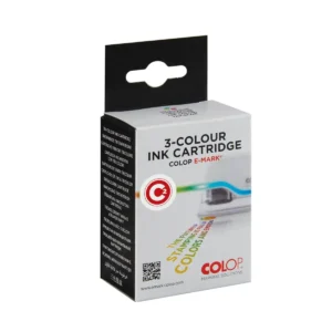 COLOP e-mark ink cartridge C2, 3-colour ink cartridge (Cyan, Magenta and Yellow)