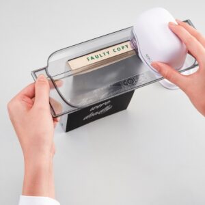 COLOP e-mark Ruler Ideally used with e-mark, wristbands, signs and the label range