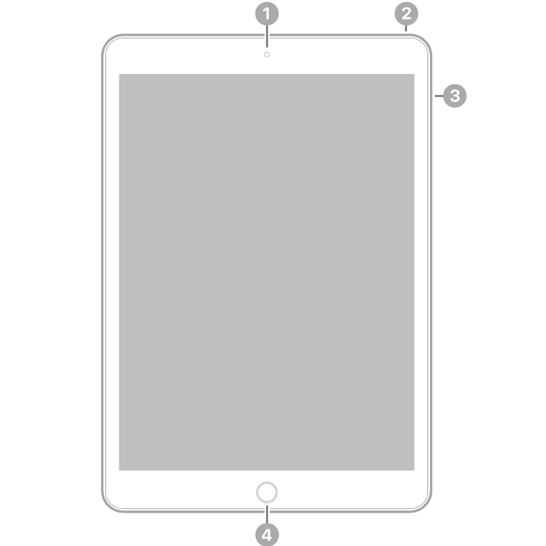 Apple iPad MK2P3LL, 10.2-inch, 9th gen, WI-FI, 2021, 256GB-Silver - Image 2