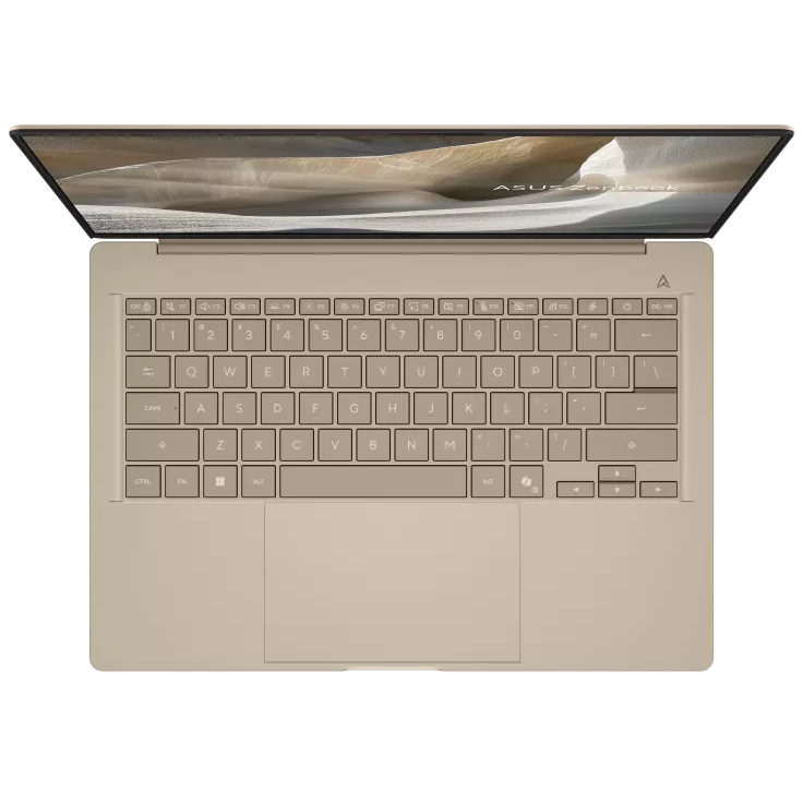 ASUS Zenbook A14 UX3407QA-X1P512, 14" 2K OLED, Snapdragon X Plus 2025, 16GB, 512GB, Copilot+ PC, Zabriskie Beige - Image 6