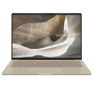 ASUS Zenbook A14 UX3407QA-X1P512, 14" 2K OLED, Snapdragon X Plus 2025, 16GB, 512GB, Copilot+ PC, Zabriskie Beige