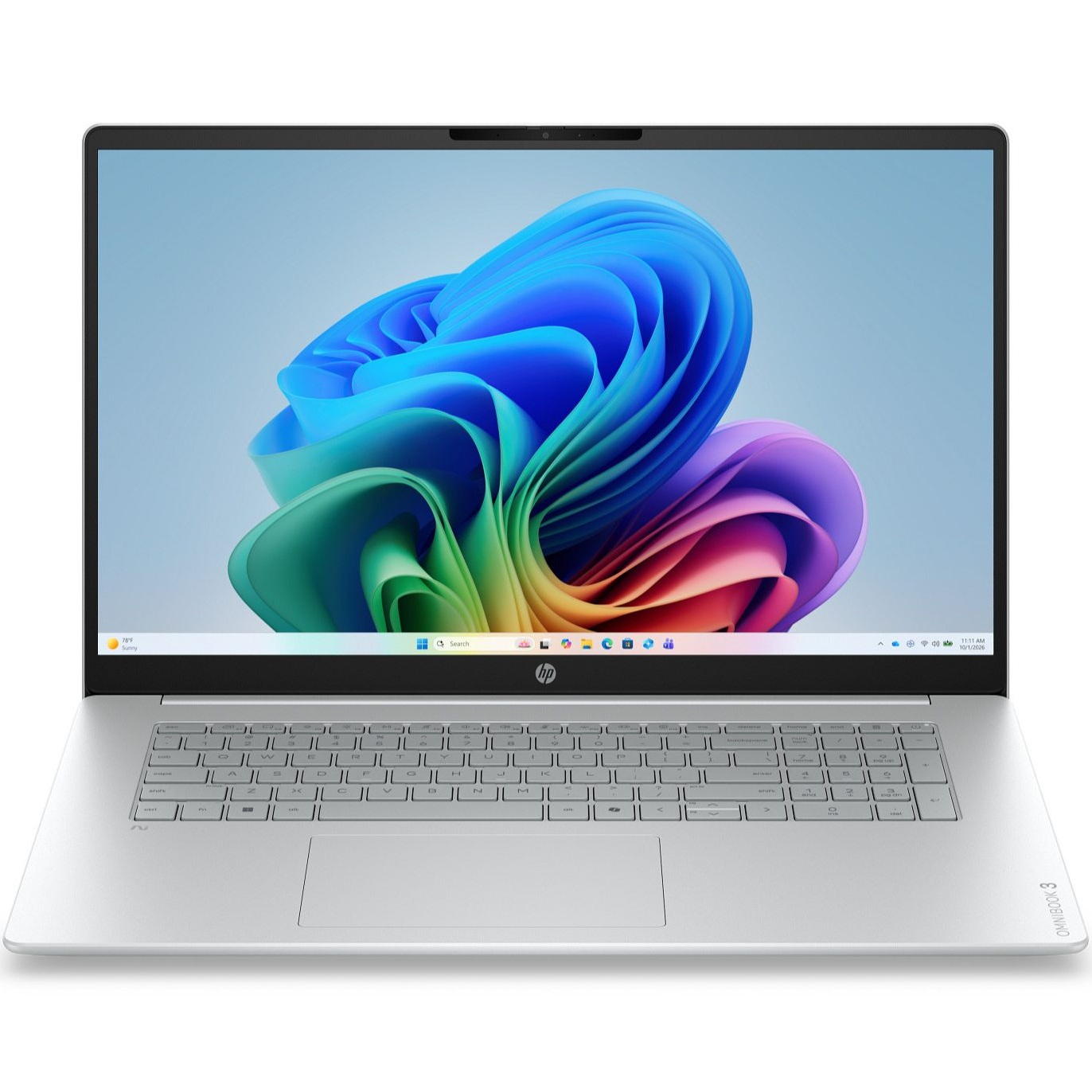 HP OmniBook 3, Ryzen 5, 16GB, 256GB NVMe, 16-inch 2K Touchscreen, Windows 11