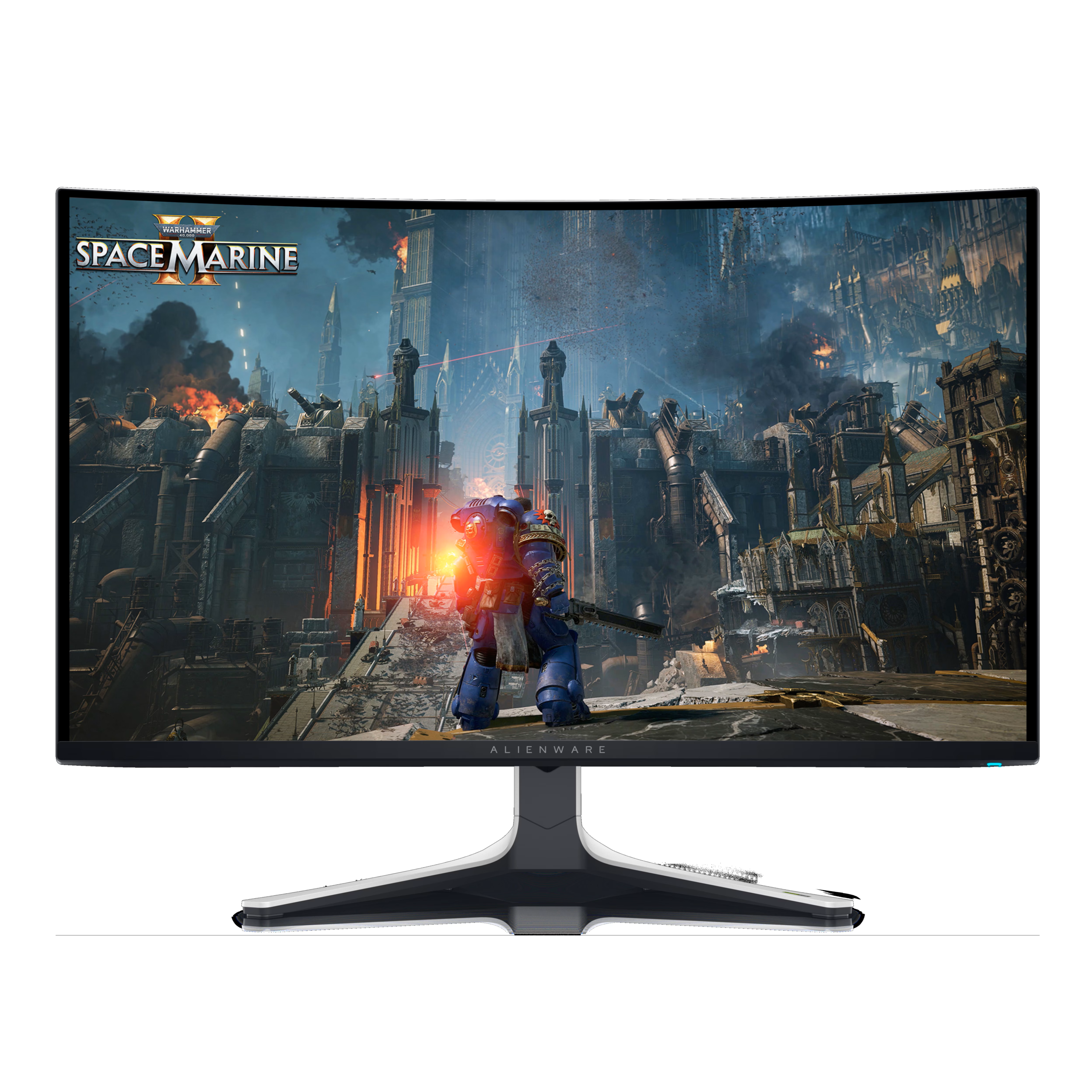 Alienware AW3225QF, 32-inch Curved Gaming Monitor, UHD 4K 240HZ QD-OLED, 0.03ms - Image 2