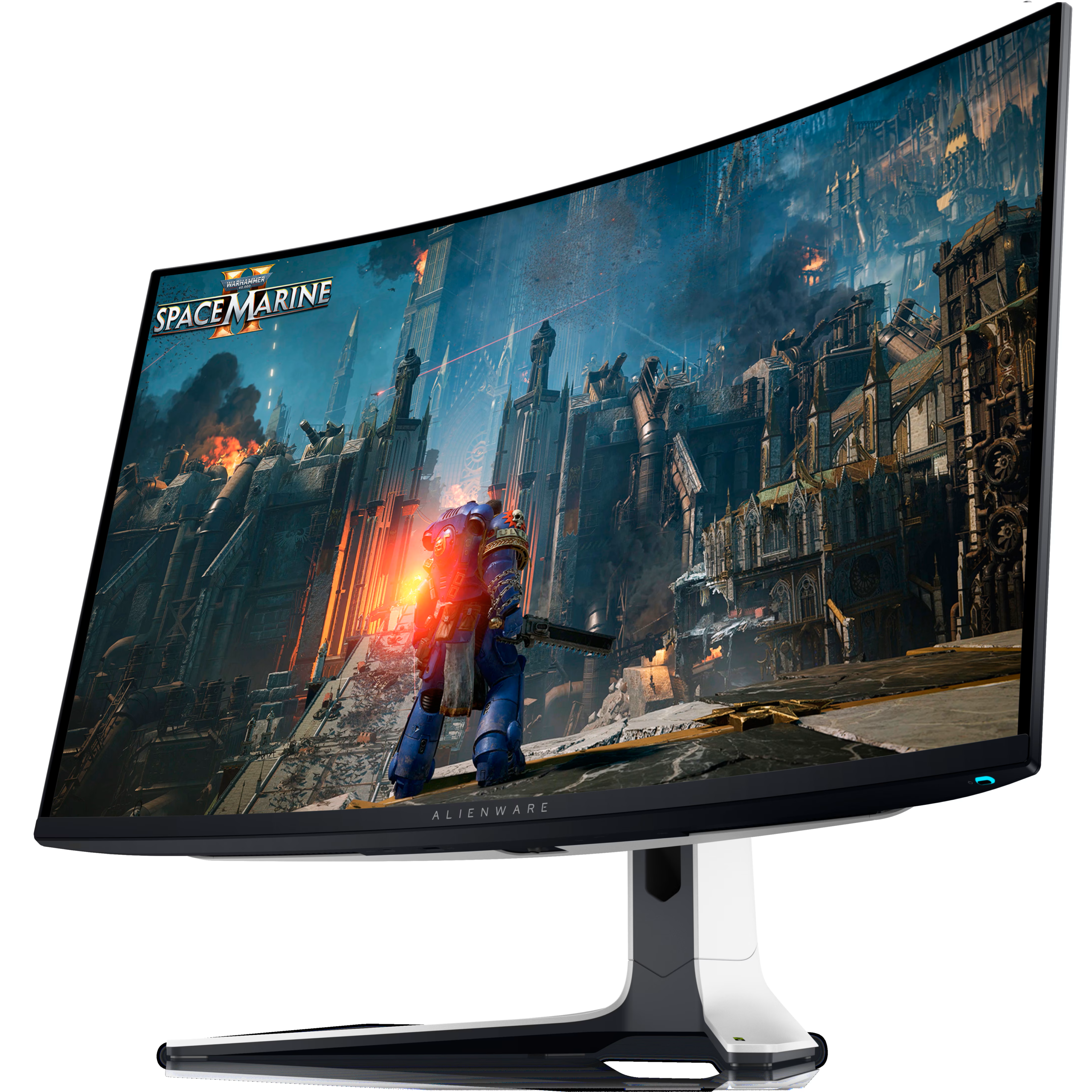 Alienware AW3225QF, 32-inch Curved Gaming Monitor, UHD 4K 240HZ QD-OLED, 0.03ms - Image 3