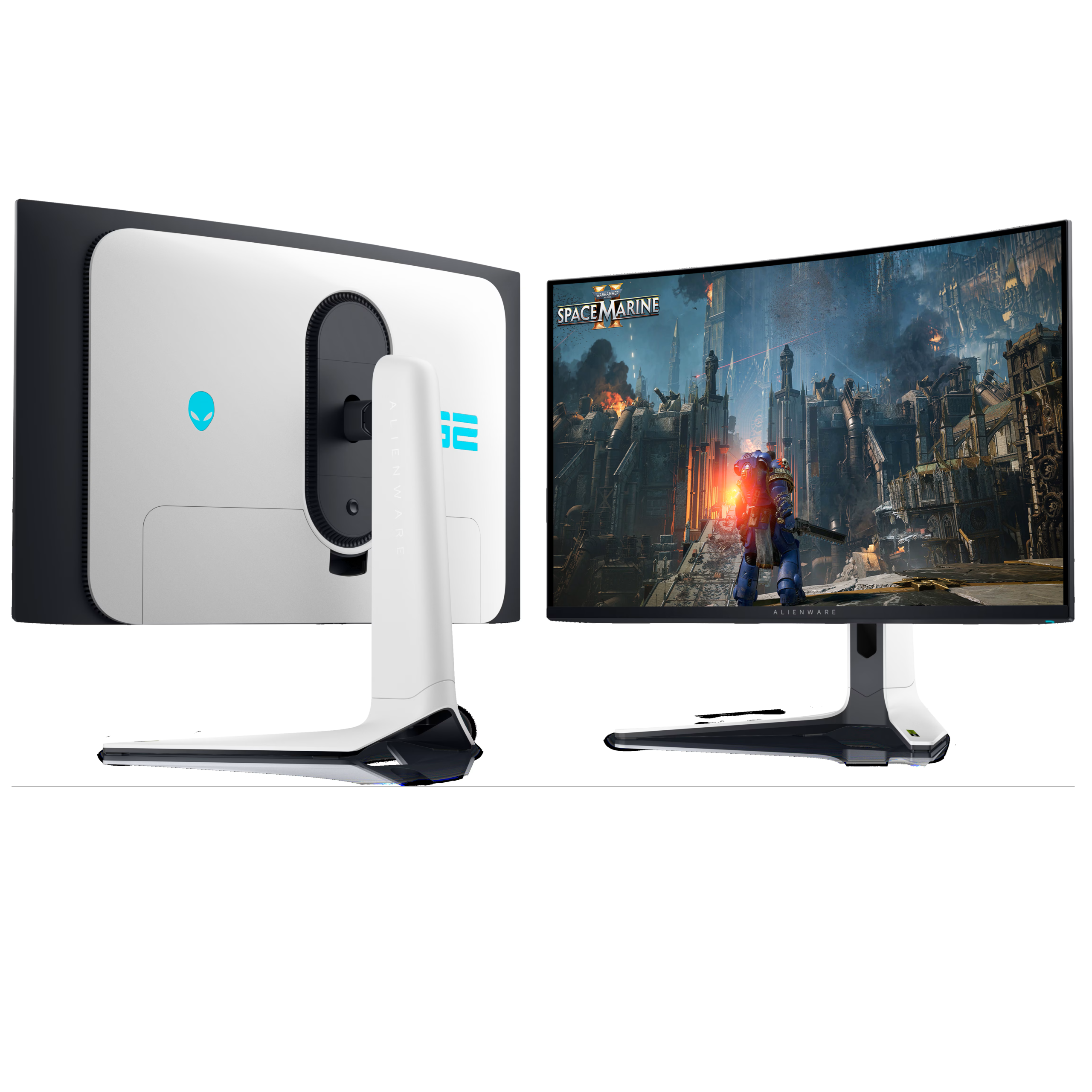 Alienware AW3225QF, 32-inch Curved Gaming Monitor, UHD 4K 240HZ QD-OLED, 0.03ms - Image 8