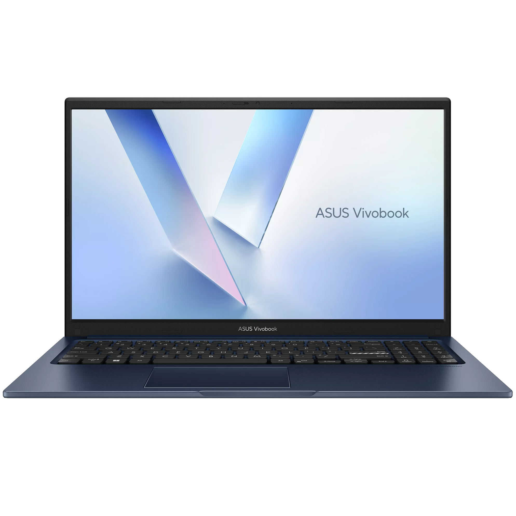 An open ASUS Vivobook 15 F1504ZA-WH52 laptop viewed from the front on a white background.