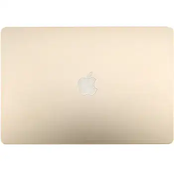 Back and front view of a screen replacement for a Macbook Air A3241 Starlight.