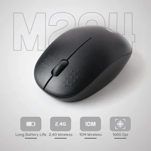 Microkingdom M204 Wireless Mouse 2.4G, Ergonomic, Comfortable, 1600Dpi