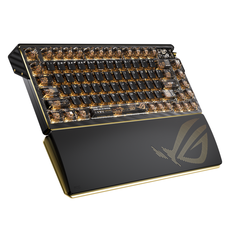 ASUS ROG Azoth extreme edition 20, Wireless Gaming Keyboard, RGB Per keys, Tri-Mode Connectivity - Image 10