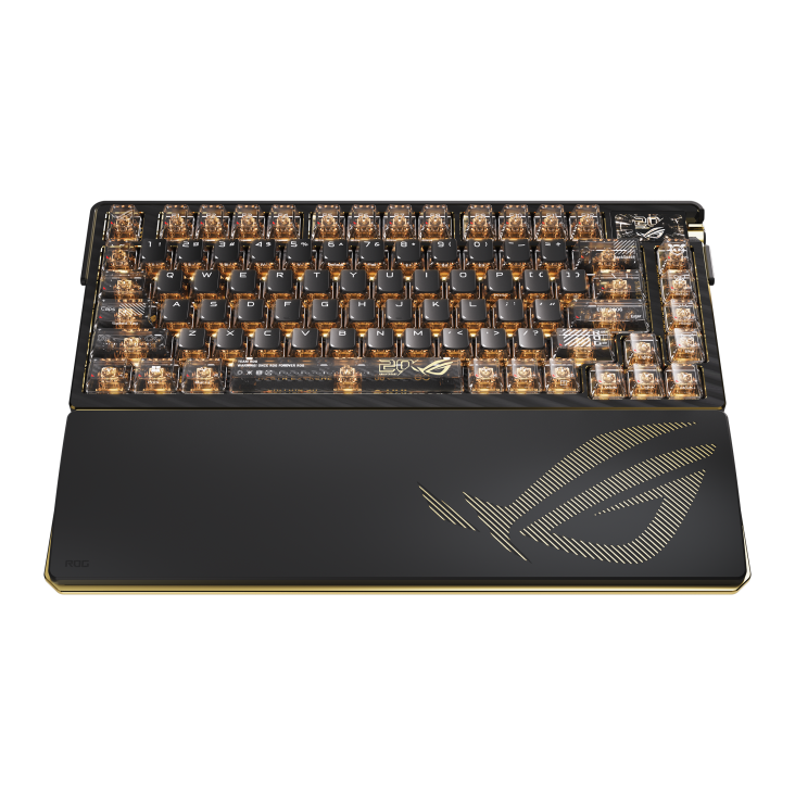 ASUS ROG Azoth extreme edition 20, Wireless Gaming Keyboard, RGB Per keys, Tri-Mode Connectivity - Image 2