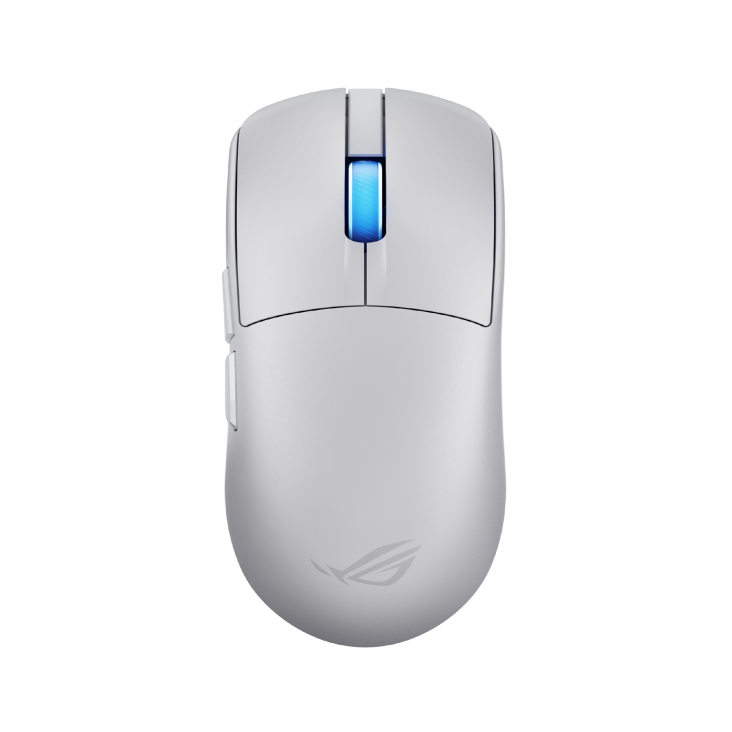 ASUS ROG Harpe II Ace Wireless Gaming Mouse Moon White, RGB, Tri-Mode, 42000 DPI - Image 2