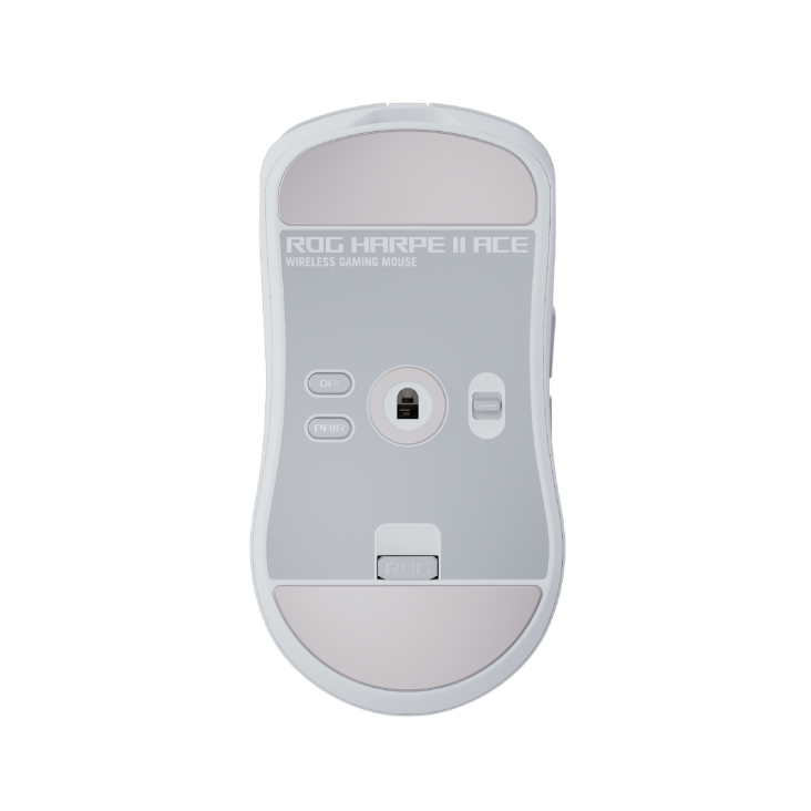 ASUS ROG Harpe II Ace Wireless Gaming Mouse Moon White, RGB, Tri-Mode, 42000 DPI - Image 6