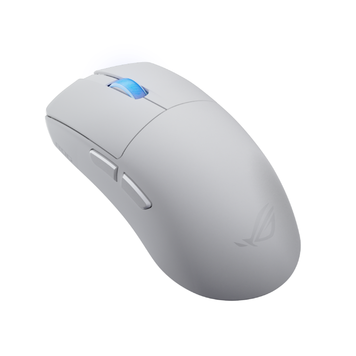 ASUS ROG Harpe II Ace Wireless Gaming Mouse Moon White, RGB, Tri-Mode, 42000 DPI
