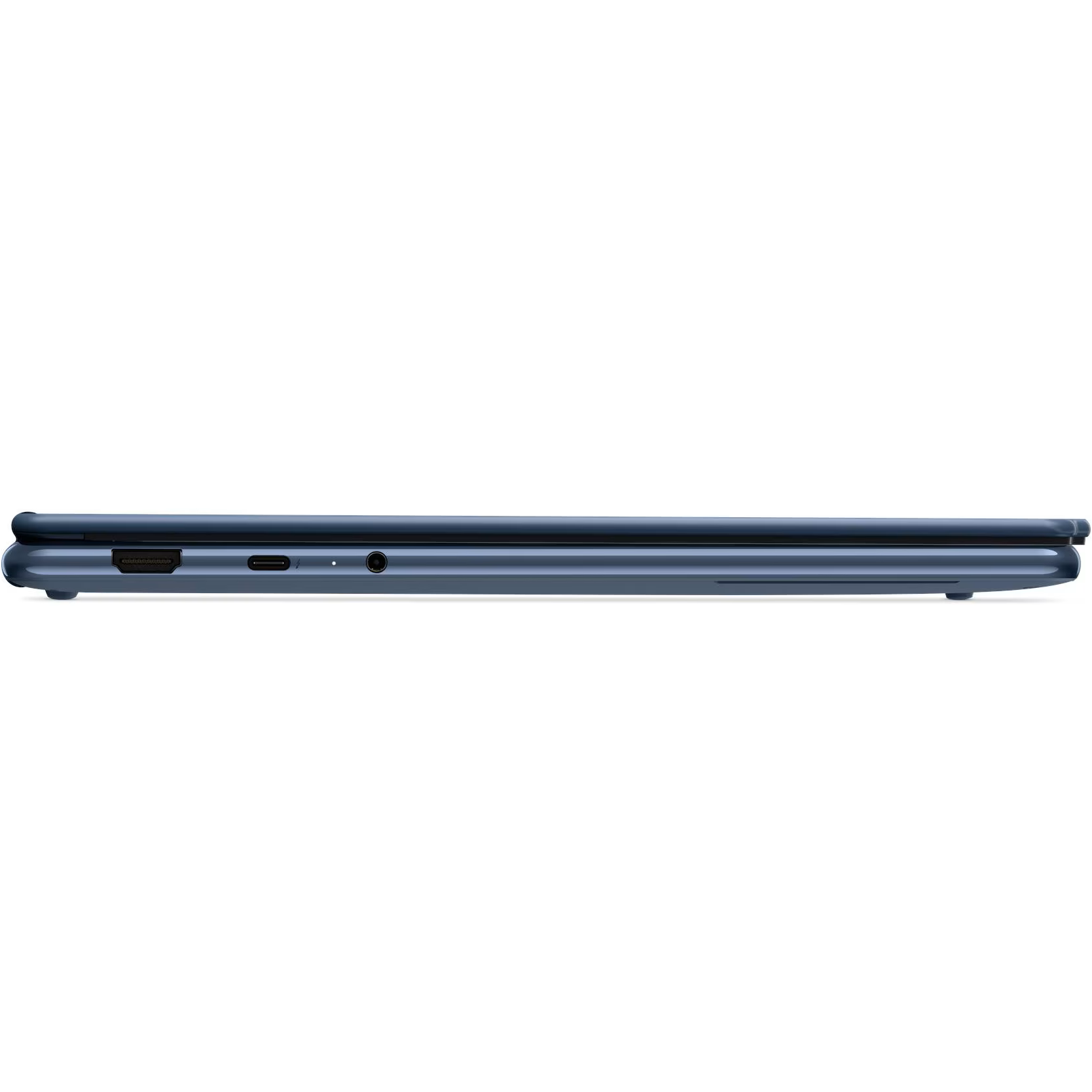 Profile layout showing the left-side port selection, including the HDMI output, a Thunderbolt USB Type-C port, and the headphone/microphone audio jack.